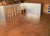 Tampa Polished Concrete Stained Overlay